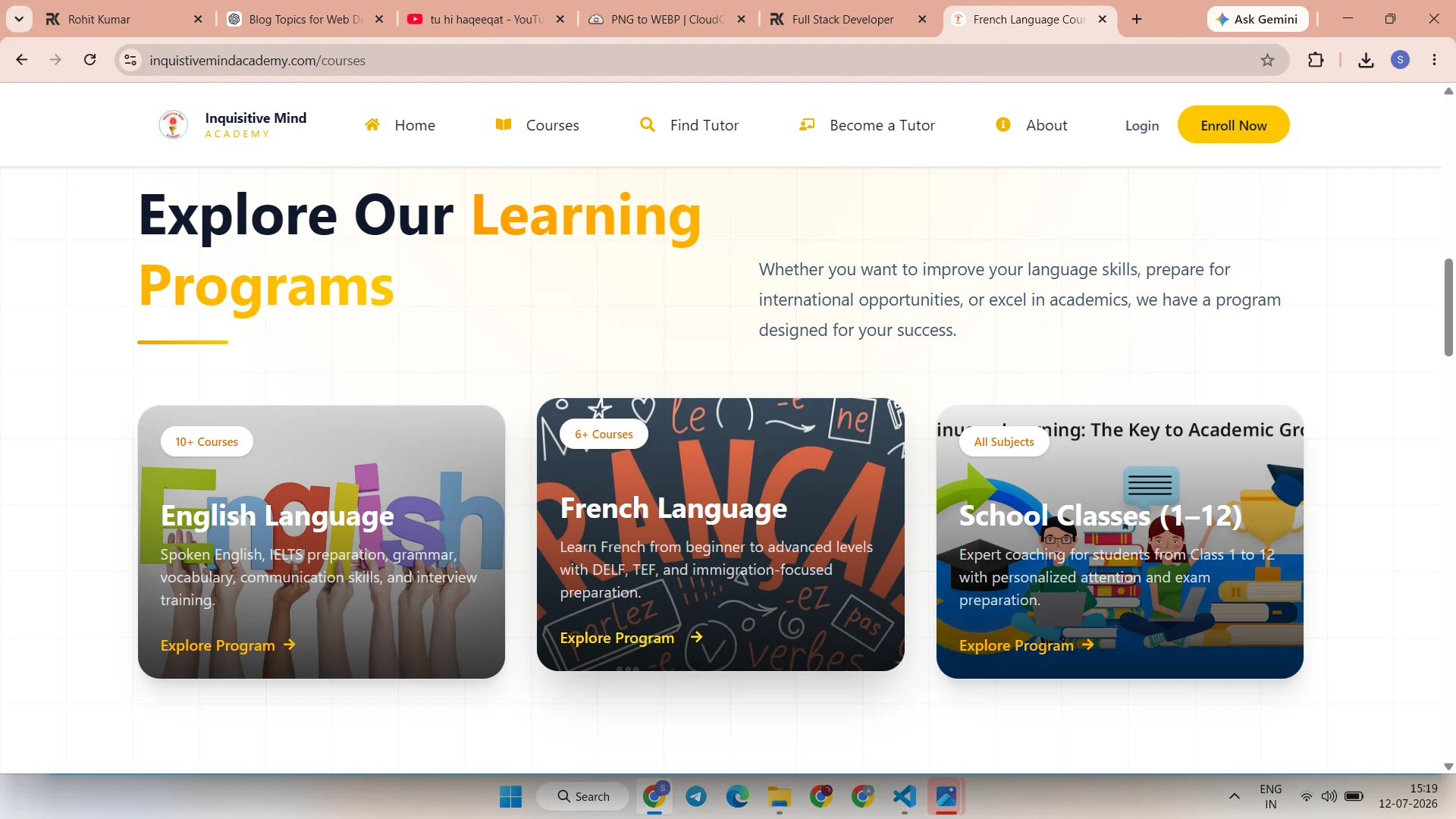 INQUISITIVE MIND ACADEMY Screenshot 4
