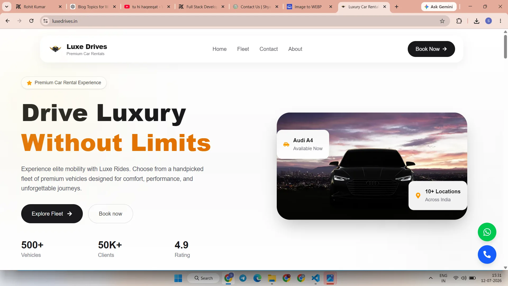 LUXE DRIVES Screenshot 1