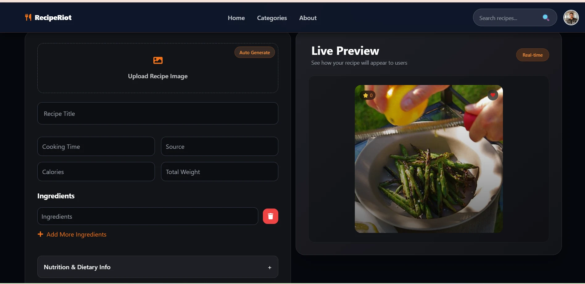 RECIPE RIOT Screenshot 1
