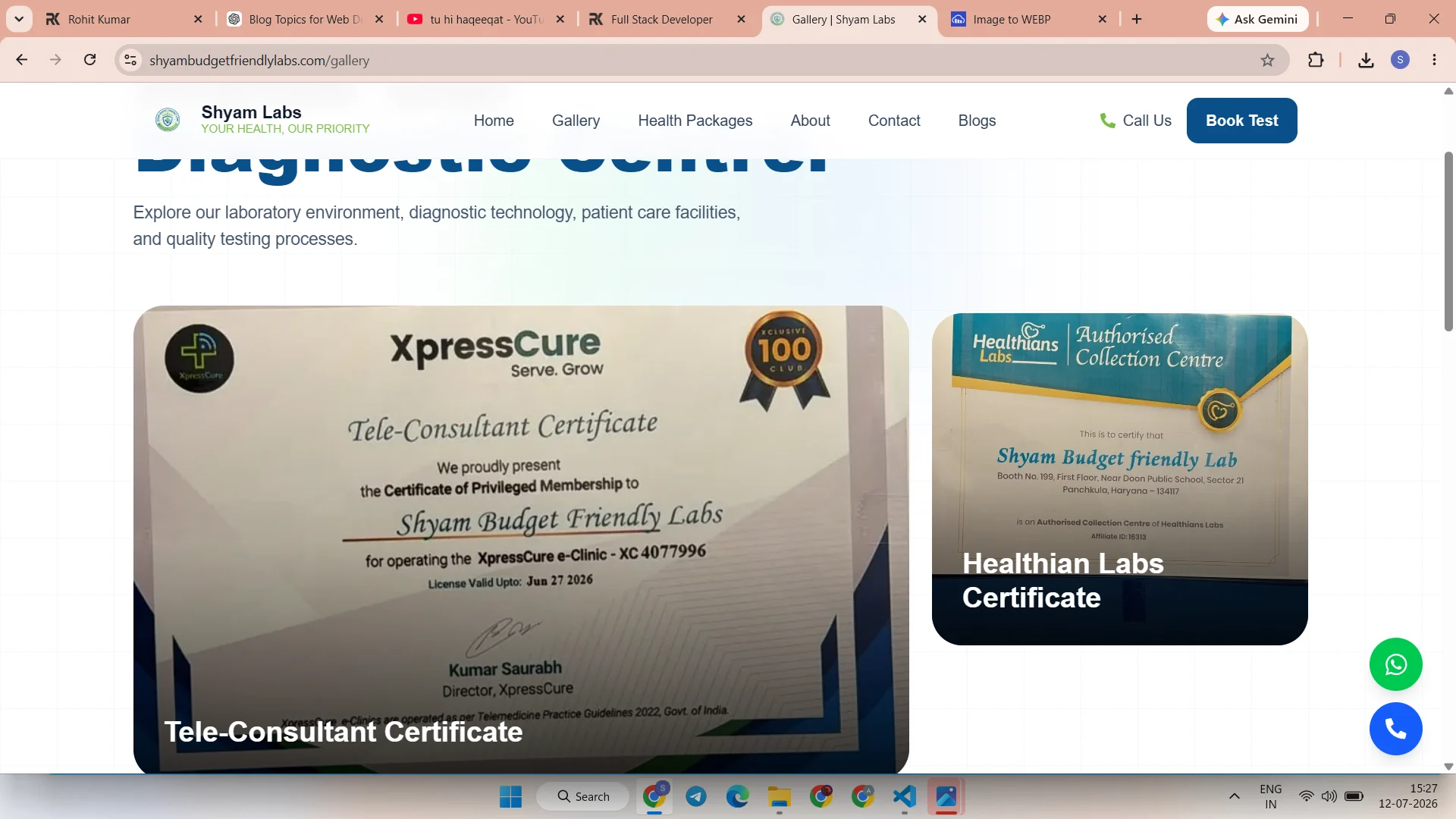SHYAM BUDGET FRIENDLY LABS Screenshot 3