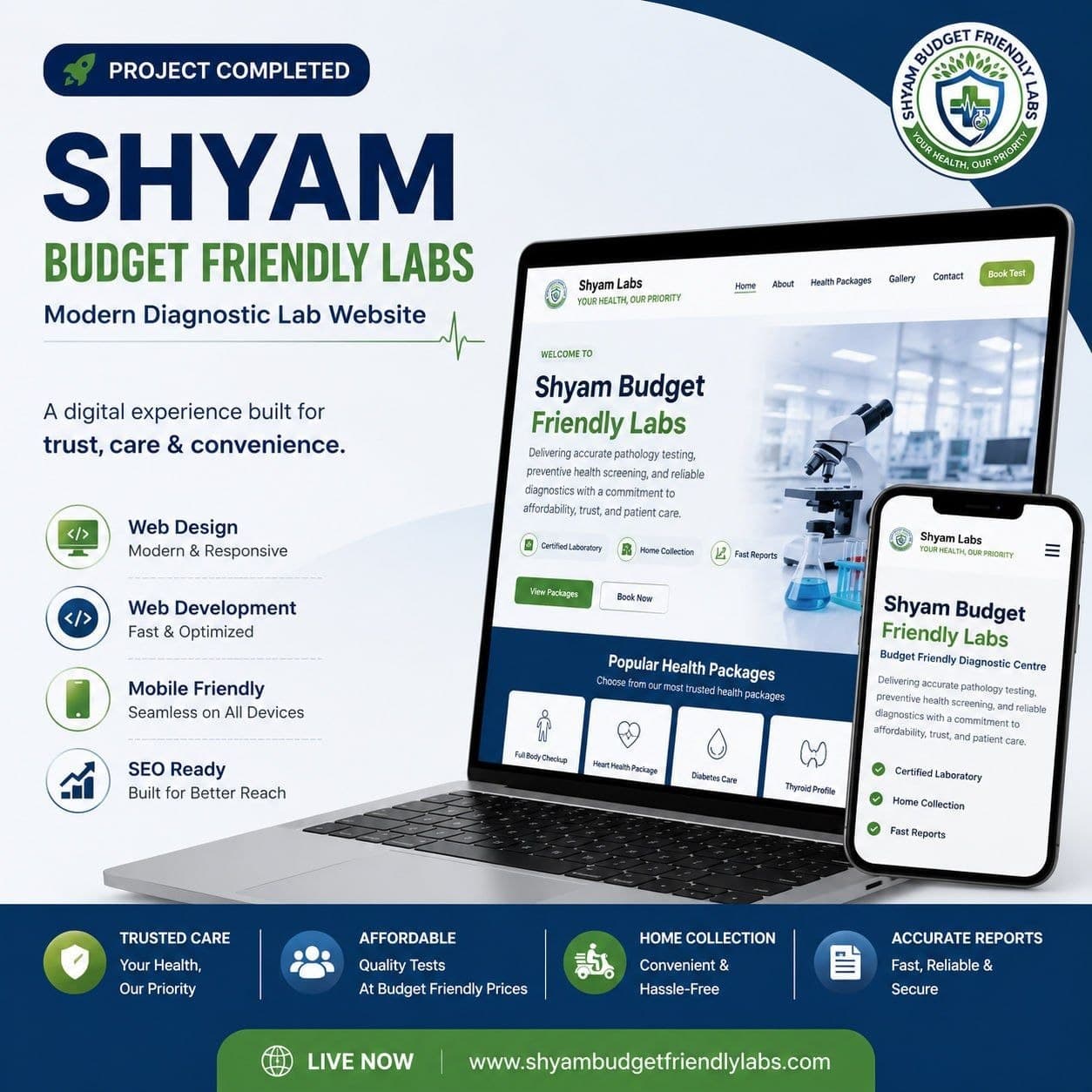 SHYAM BUDGET FRIENDLY LABS